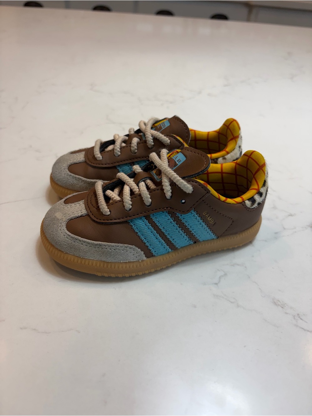 Toy Story Adidas Toddler Boy Samba Shoes - Size 7